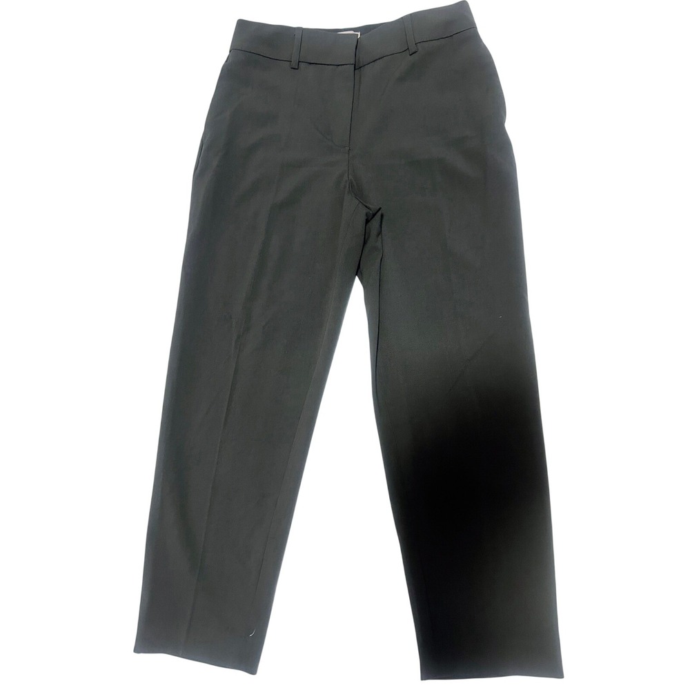 H&M Black Straight-Leg Trousers
